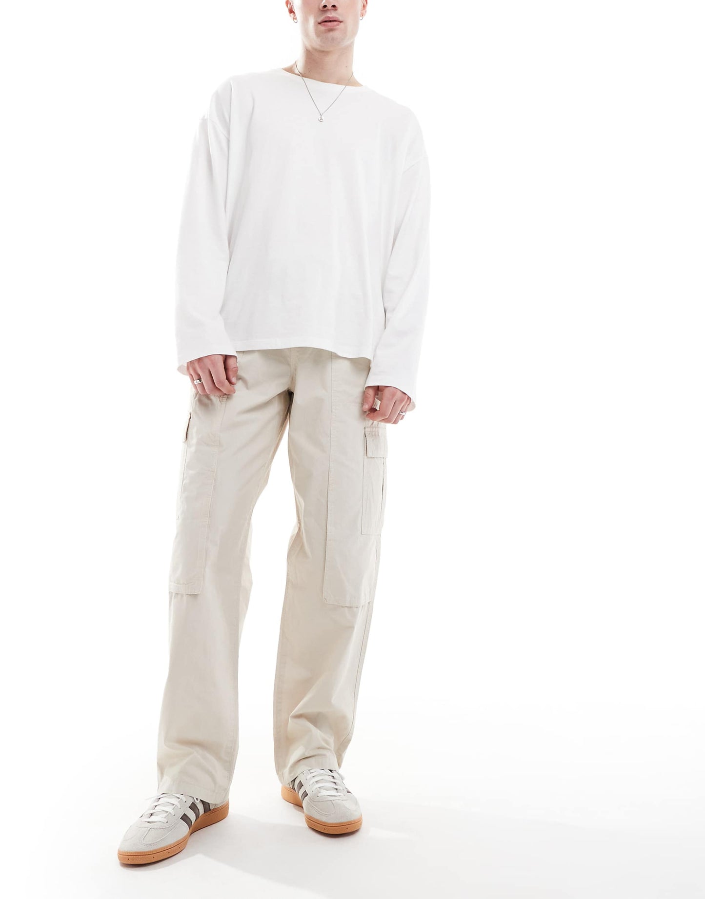 Wide Leg Cargo Trouser