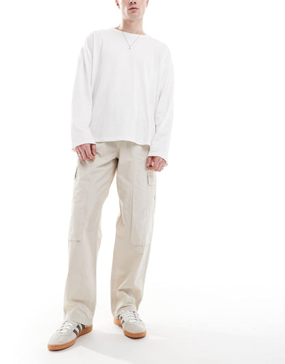 Wide Leg Cargo Trouser