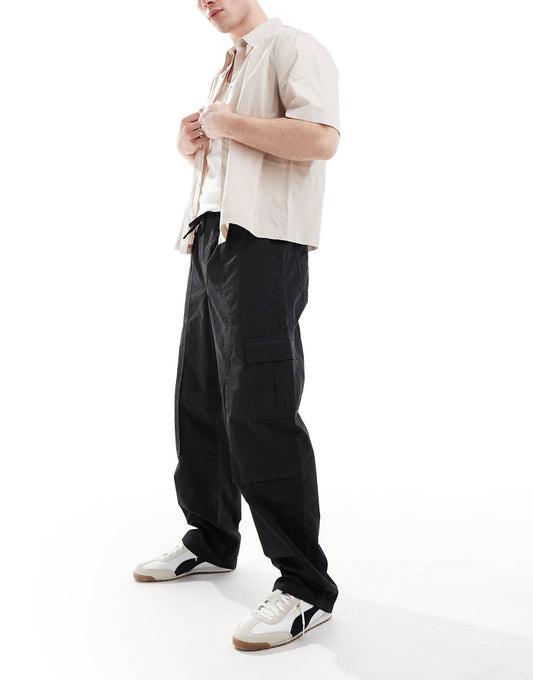 Wide Leg Cargo Trouser