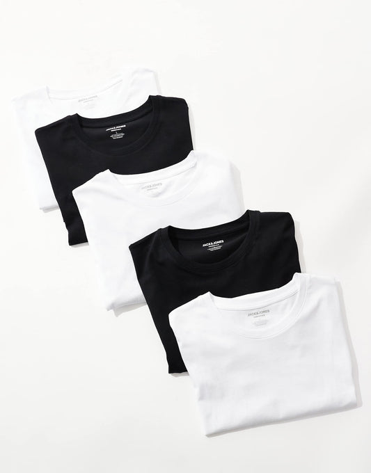 5 Pack Slim Fit T-Shirt