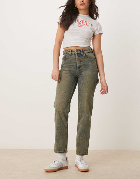 Ellendale Straight Fit Denim Jeans