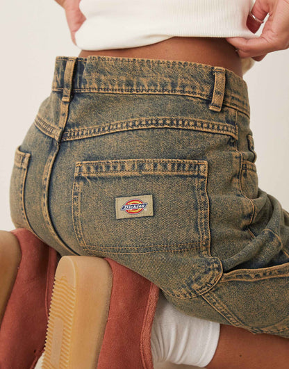 Herndon Loose Fit Denim Shorts