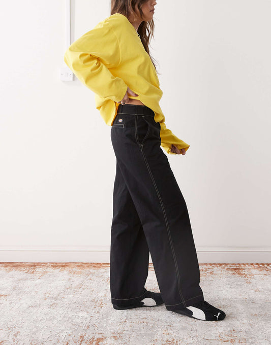 Riverbend Relaxed Wide Leg Work Trousers