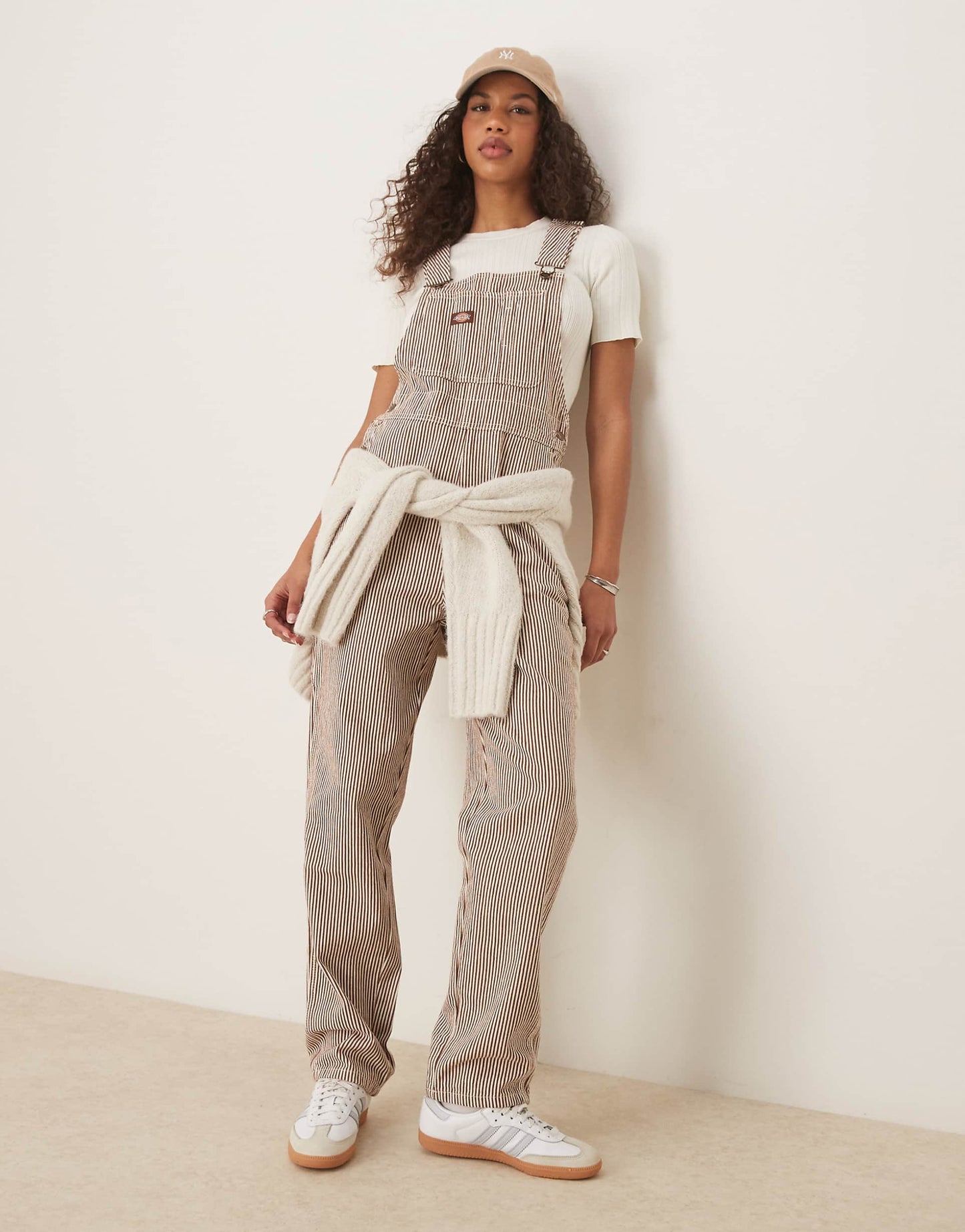 Classic Hickory Stripe Denim Dungarees