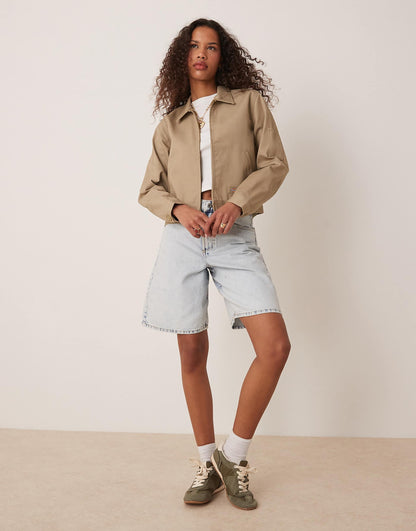 Unlined Eisenhower Cropped Jacket