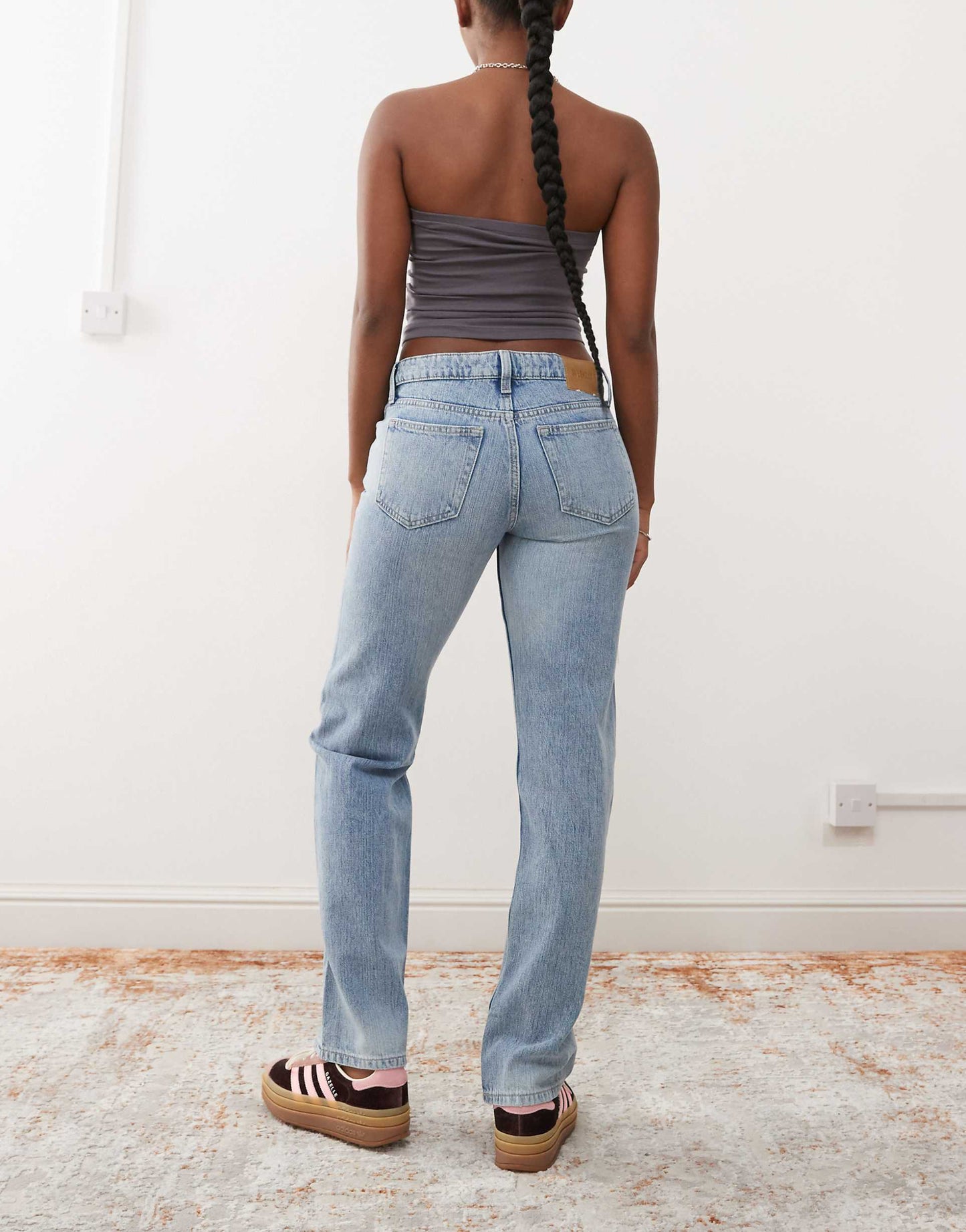 Arrow Low Waist Straight Leg Jeans