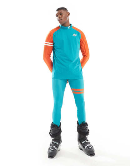 Miami Dolphins Nfl Ski Baselayer Top Men'S