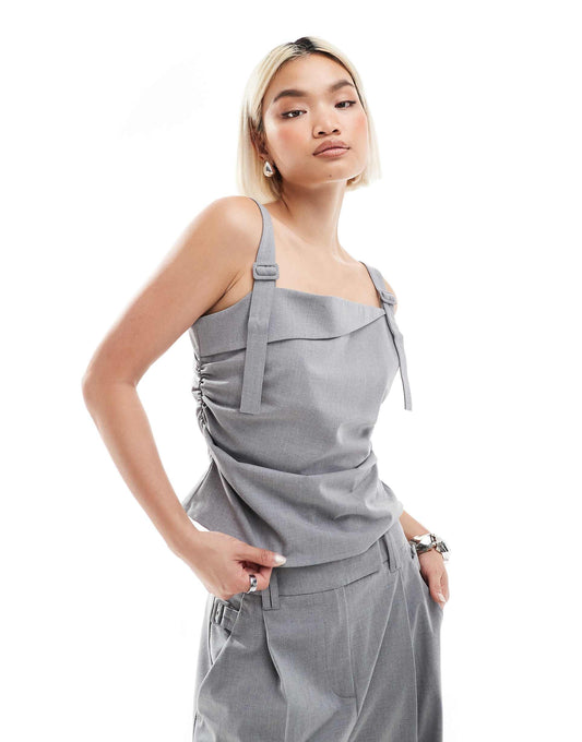 Franklin Asymmetric Tailored Cami Co-Ord