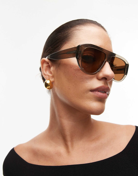 Premium Mauritus Angular Acetate Sunglasses