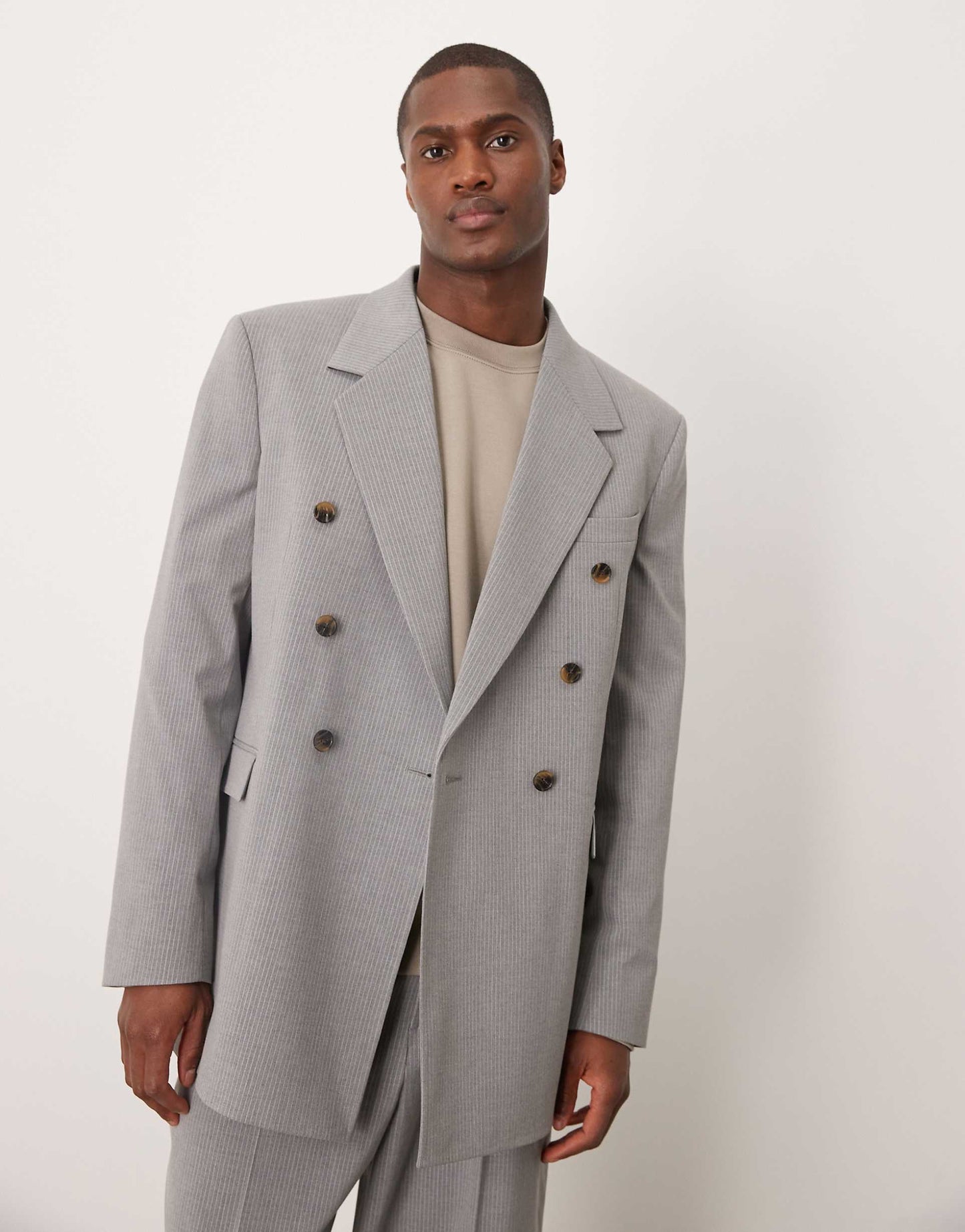 Relaxed Longline Suit Jacket