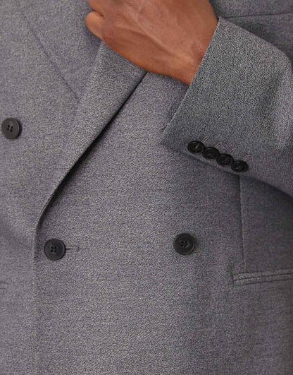 Double Breasted Regular Suit Jacket