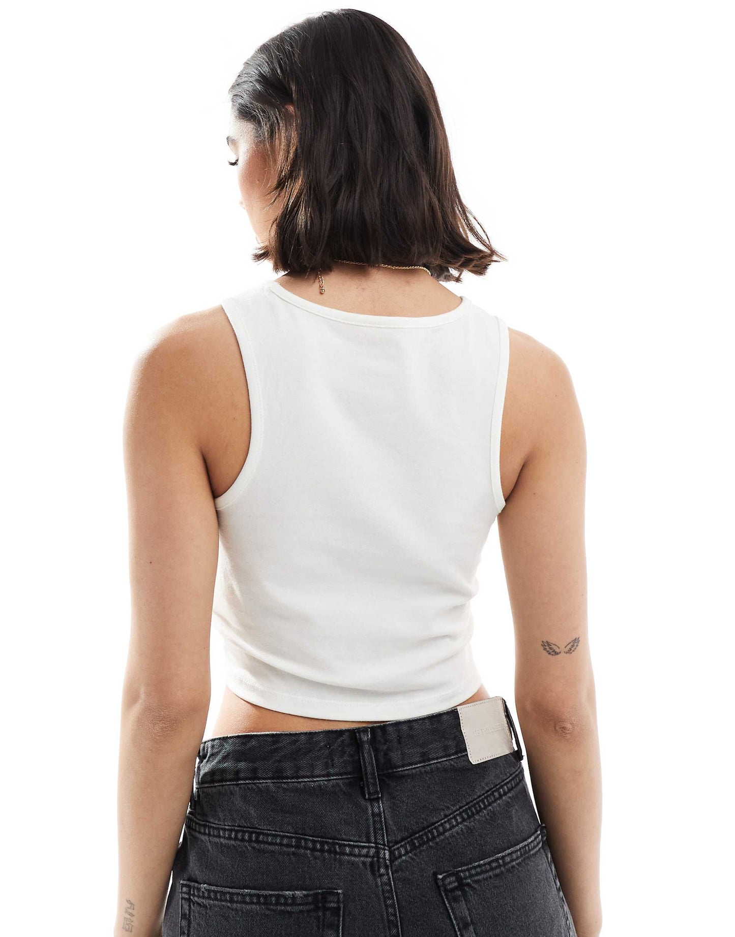 Blur Fitted Crop Tank