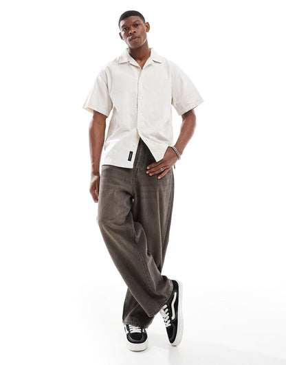 Kessler Checkerboard Short Sleeves Woven