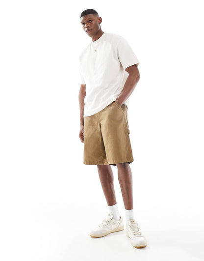 Drill Chore Carpenter Loose Canvas Short