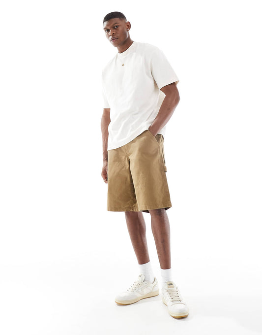 Drill Chore Carpenter Loose Canvas Short