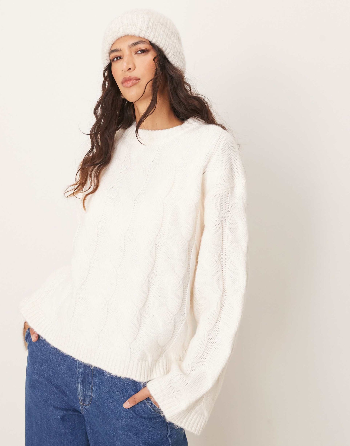Chunky Cable Knit Sweater