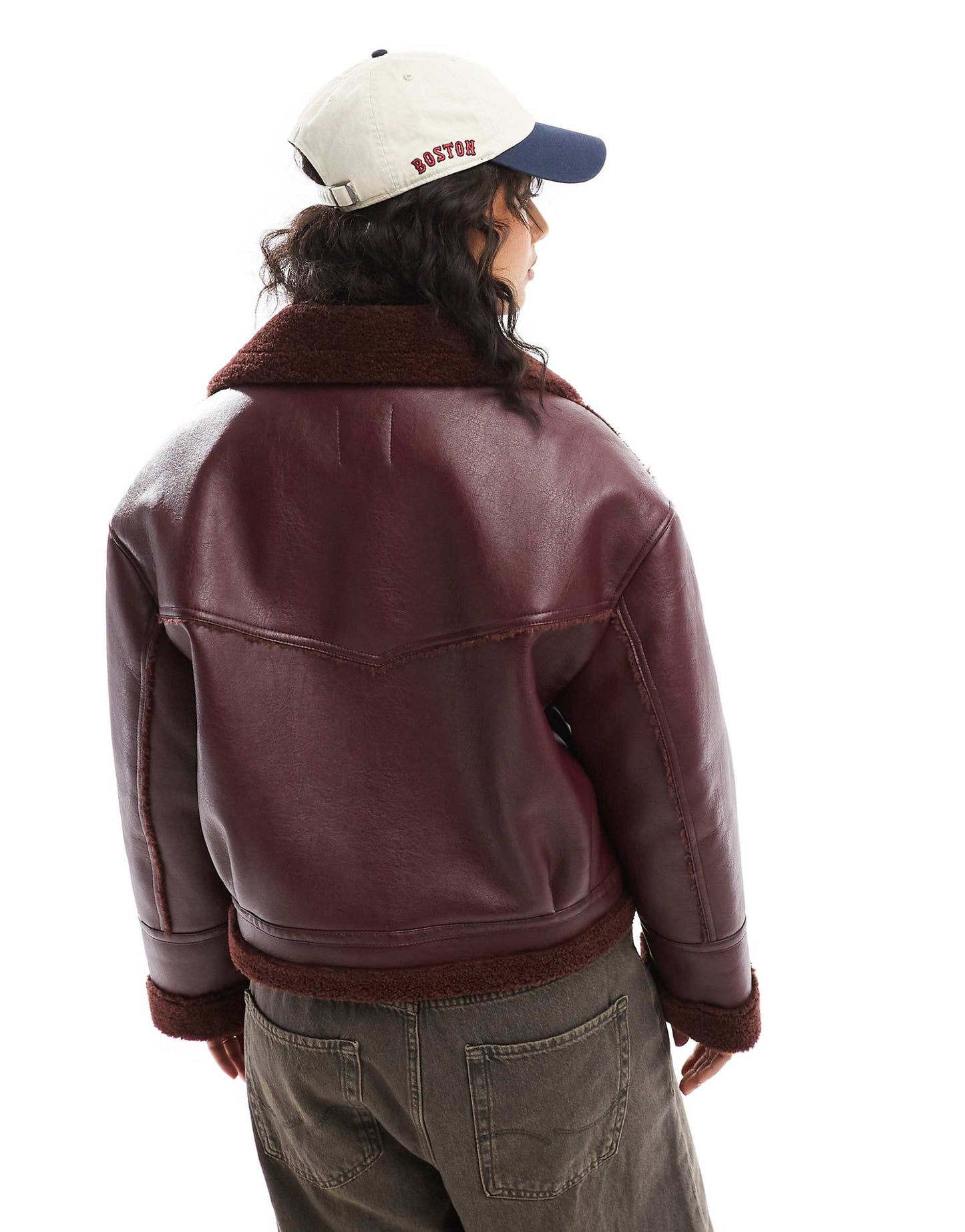 Shearling Oversized Jacket