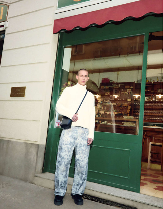 Collection Splattered Trouser