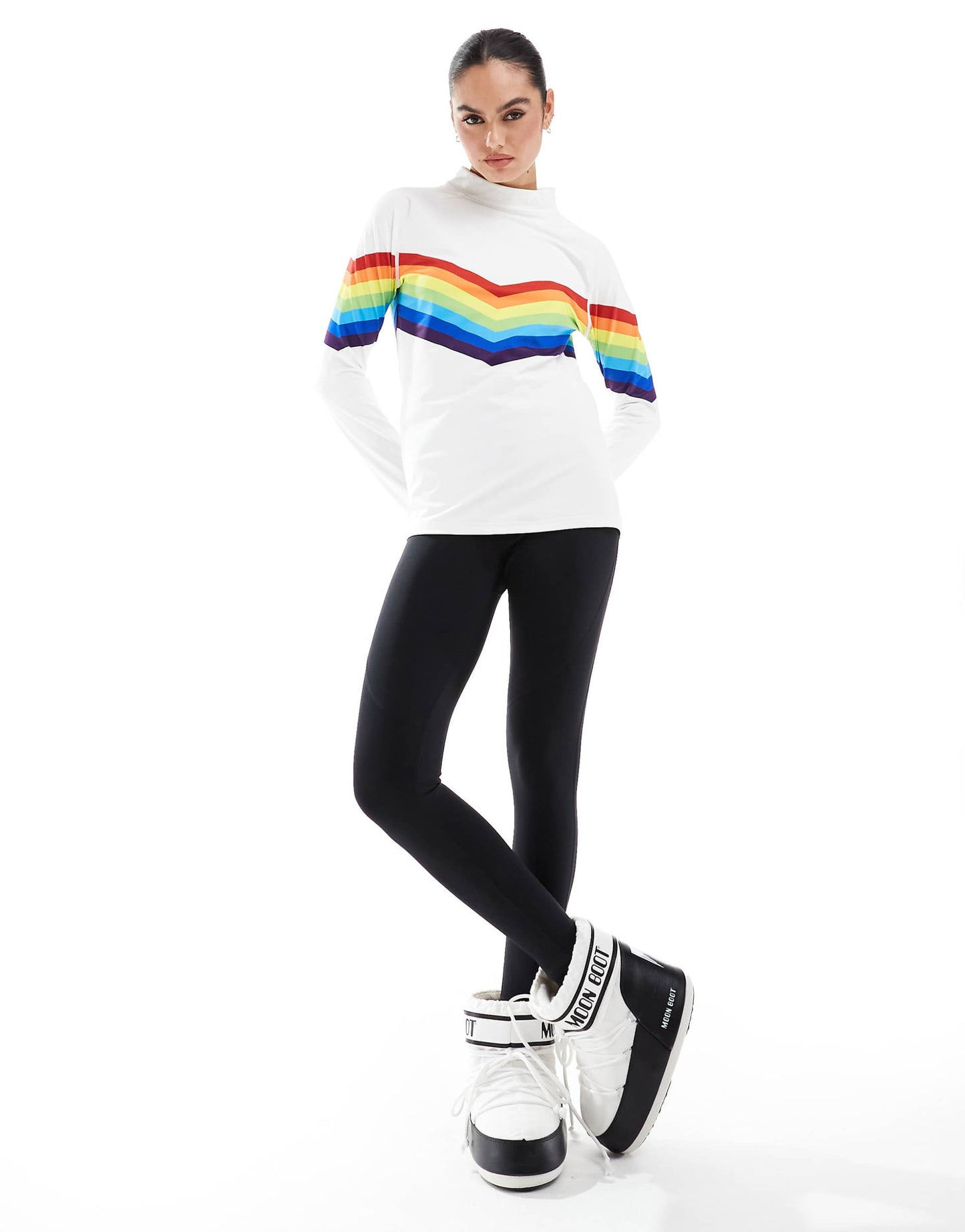 Rainbow Road Women'S Ski Baselayer Top