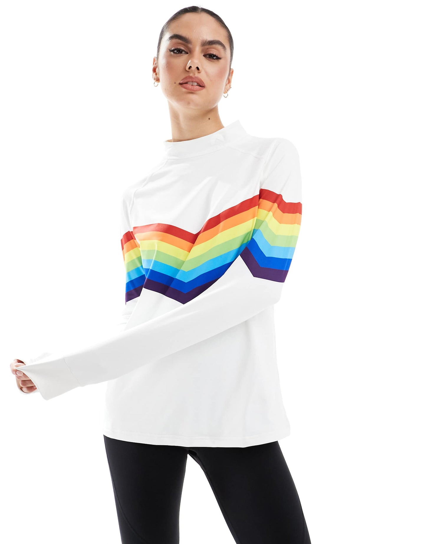 Rainbow Road Women'S Ski Baselayer Top