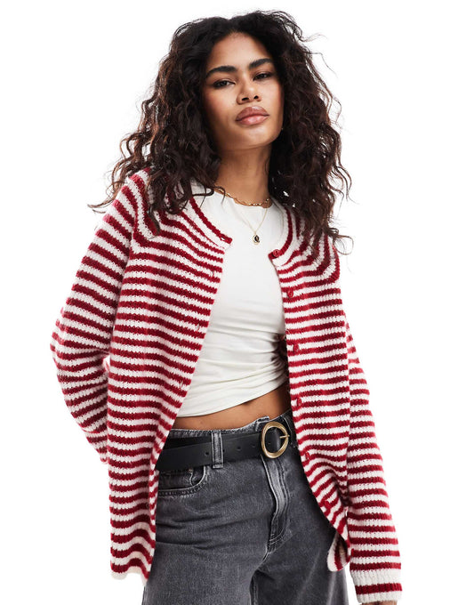 Knitted Raglan Cardigan