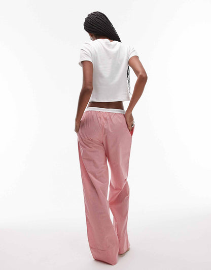 Poplin Pyjama Trousers