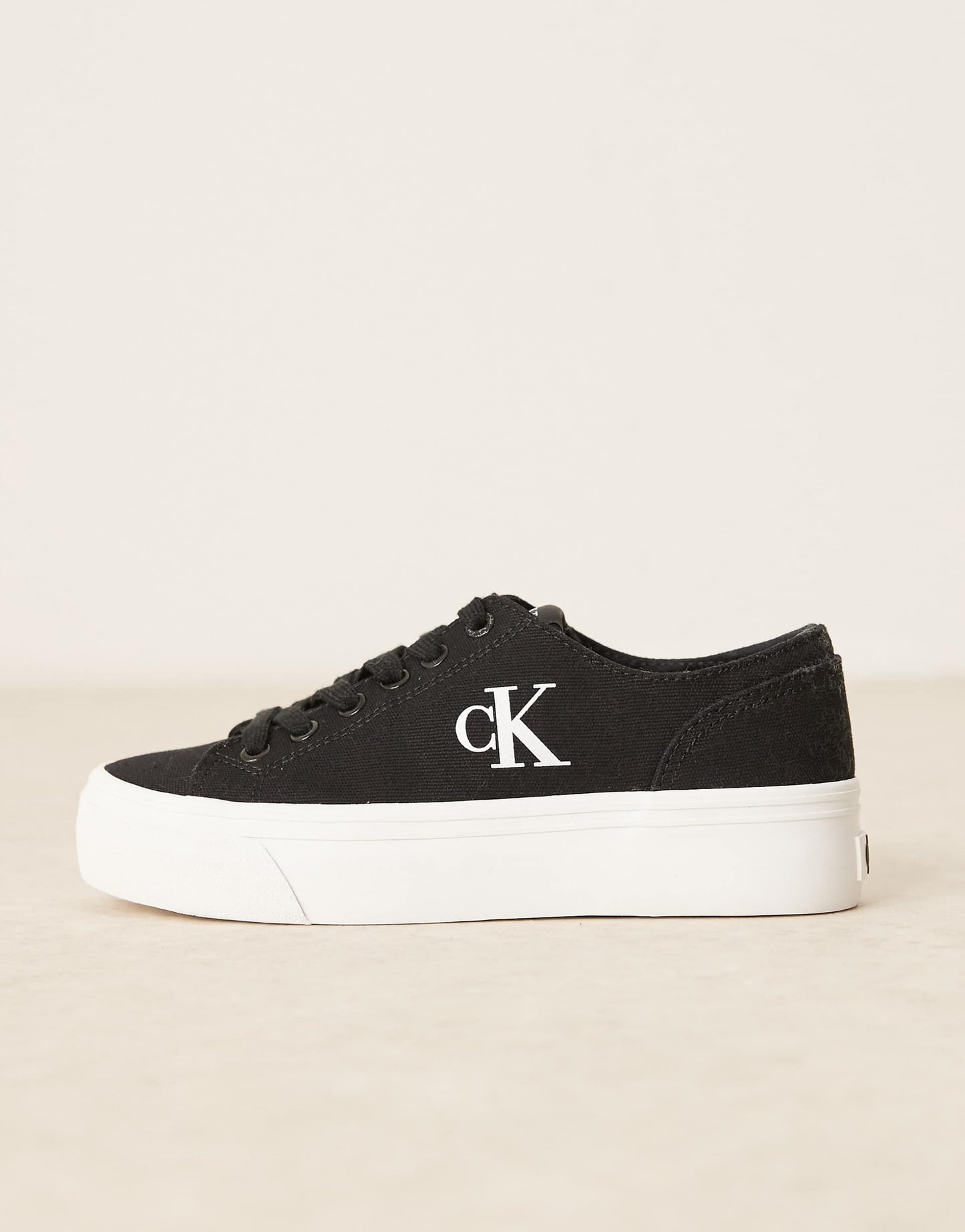 Jeans Vulc Flatform Canvas Trainers