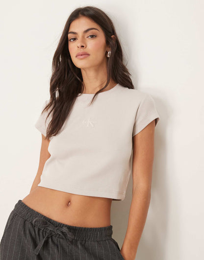 Jeans Monologo Baby Tee
