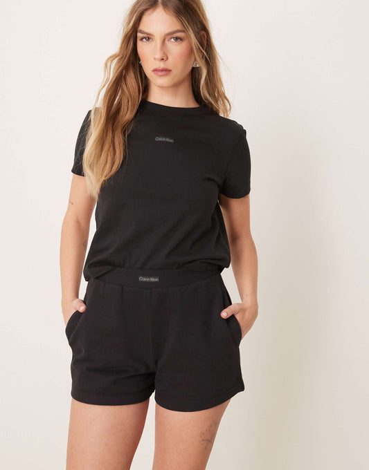 Jeans Mini Logo Jersey Shorts