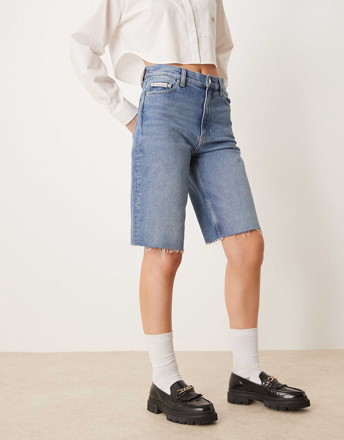 Jeans Longer Bermuda Jorts