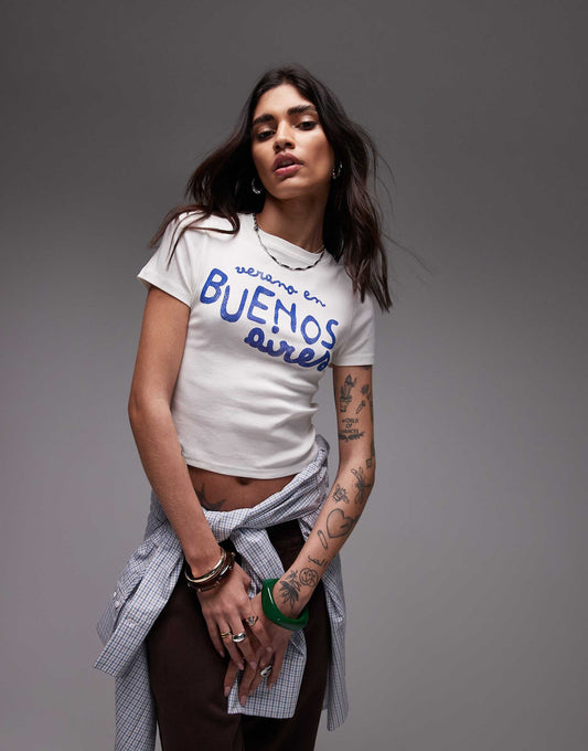 Graphic Buenos Aires Baby Tee