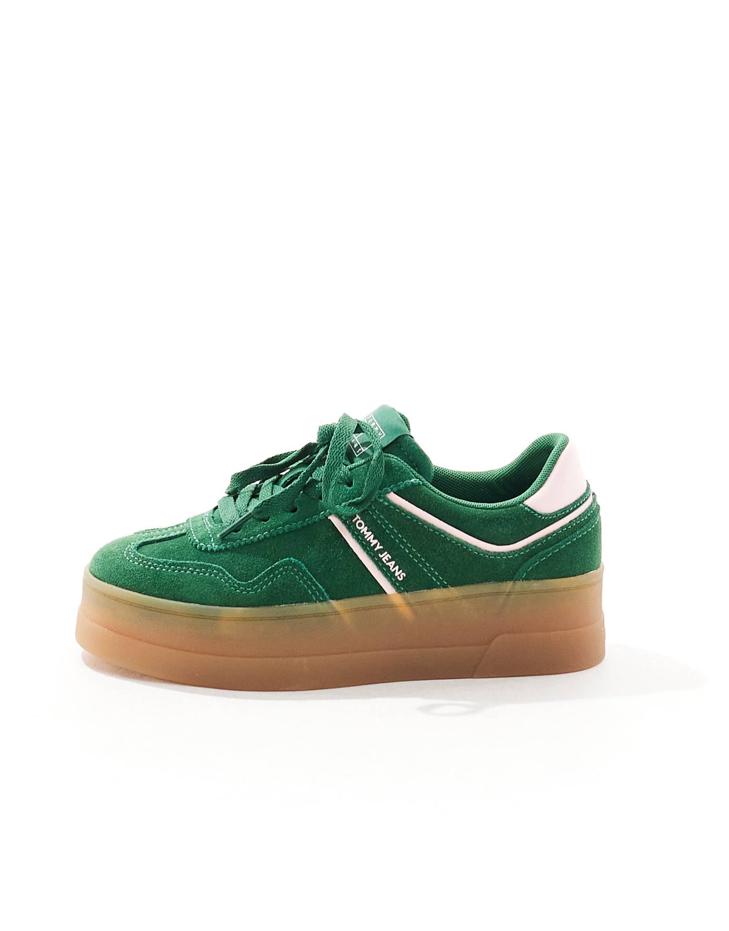 Greenwich Flatform Trainers With Gum Sole