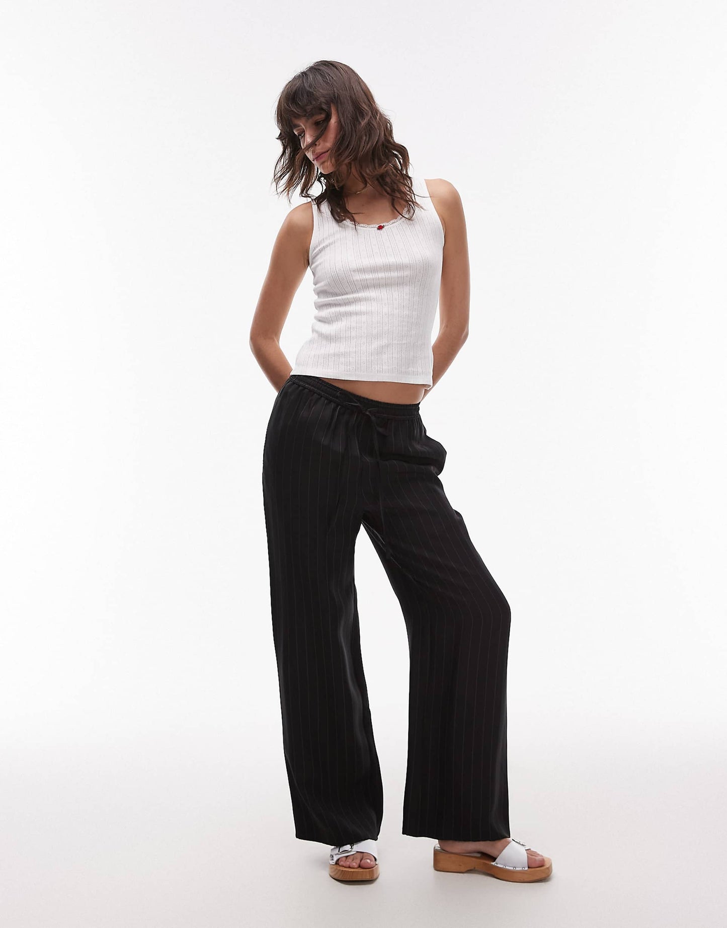 Pointelle Vest