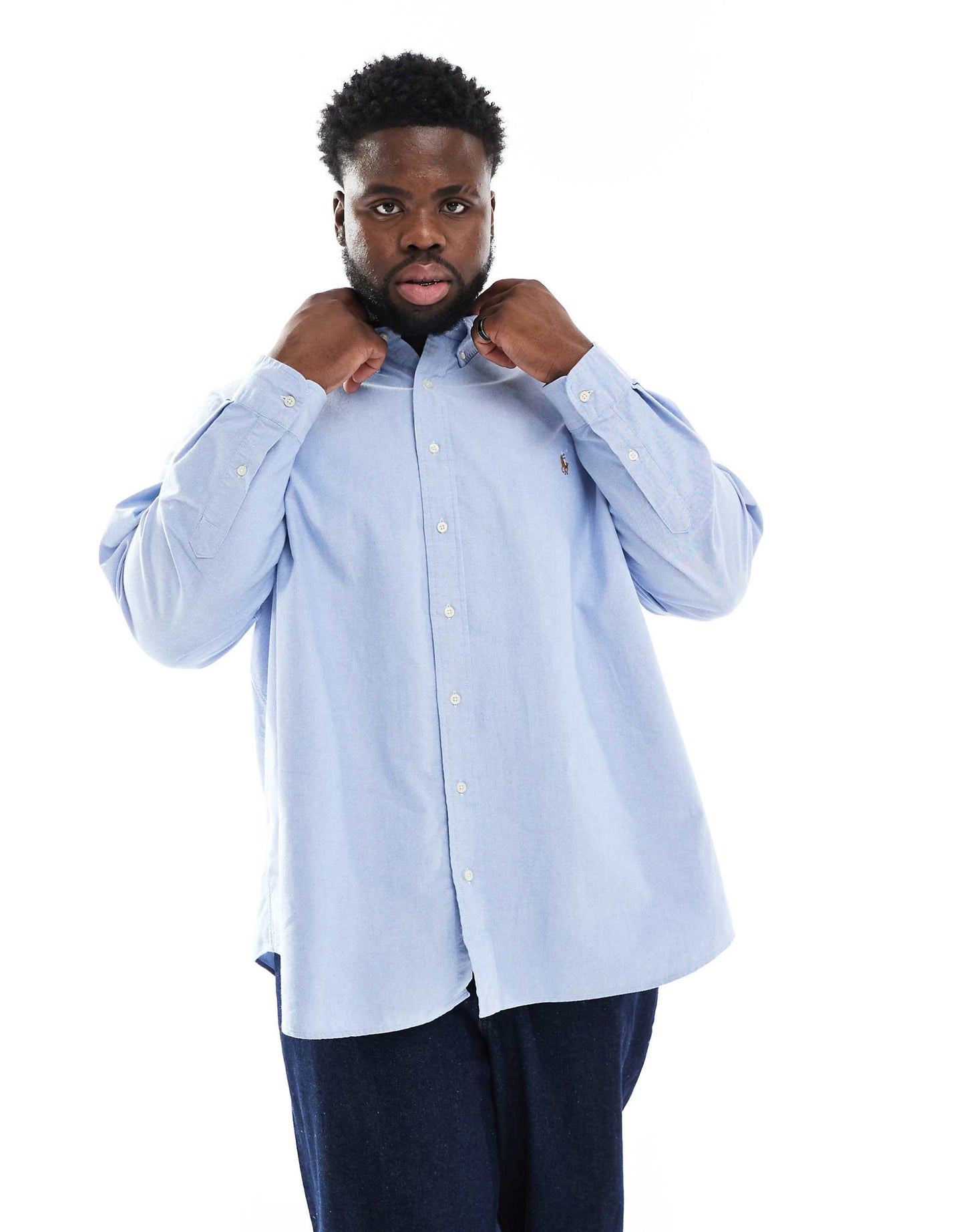 Big & Tall Icon Logo Oxford Shirt