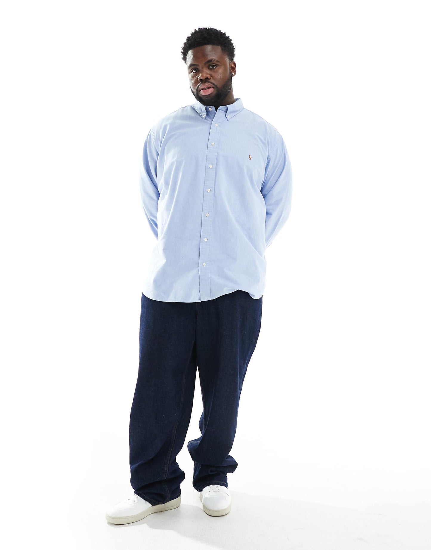 Big & Tall Icon Logo Oxford Shirt