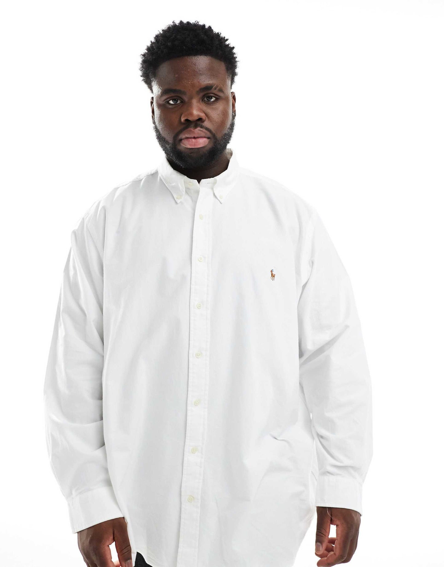 Big & Tall Icon Logo Oxford Shirt