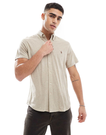 Icon Logo Short Sleeve Pique Shirt