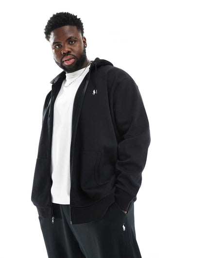 Big & Tall Icon Logo Double Knit Half Zip Sweatshirt