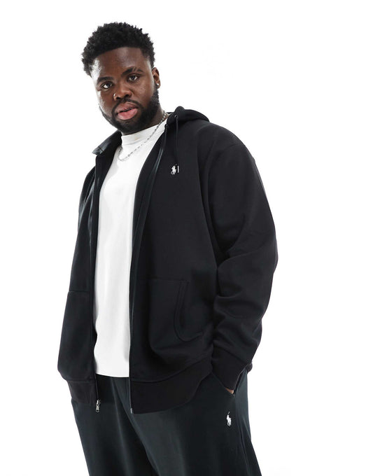 Big & Tall Icon Logo Double Knit Half Zip Sweatshirt