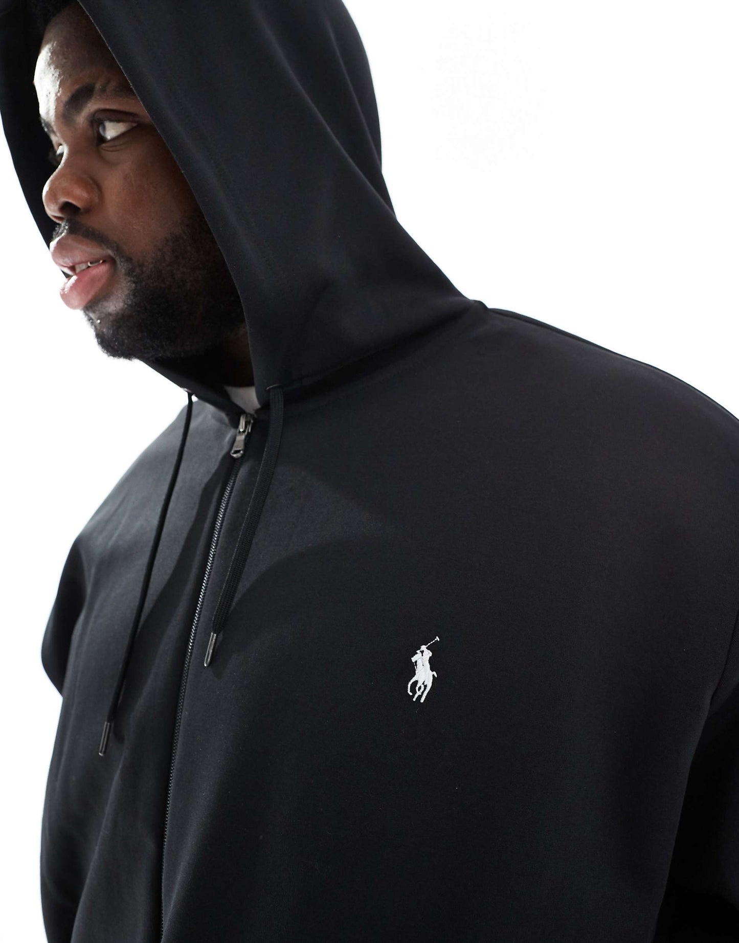 Big & Tall Icon Logo Double Knit Half Zip Sweatshirt