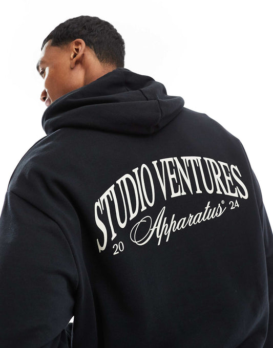Oversized Hoodie With Back Print