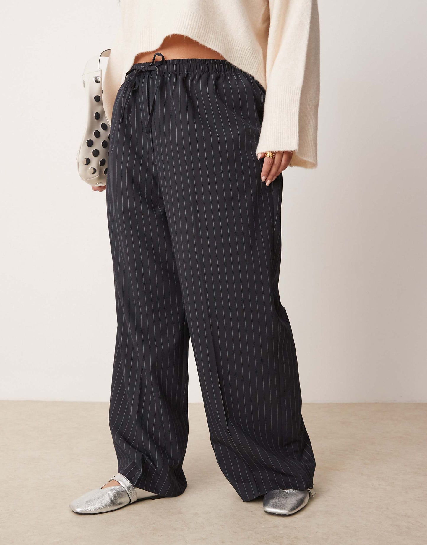 Curve Tailored Pull On Trousers