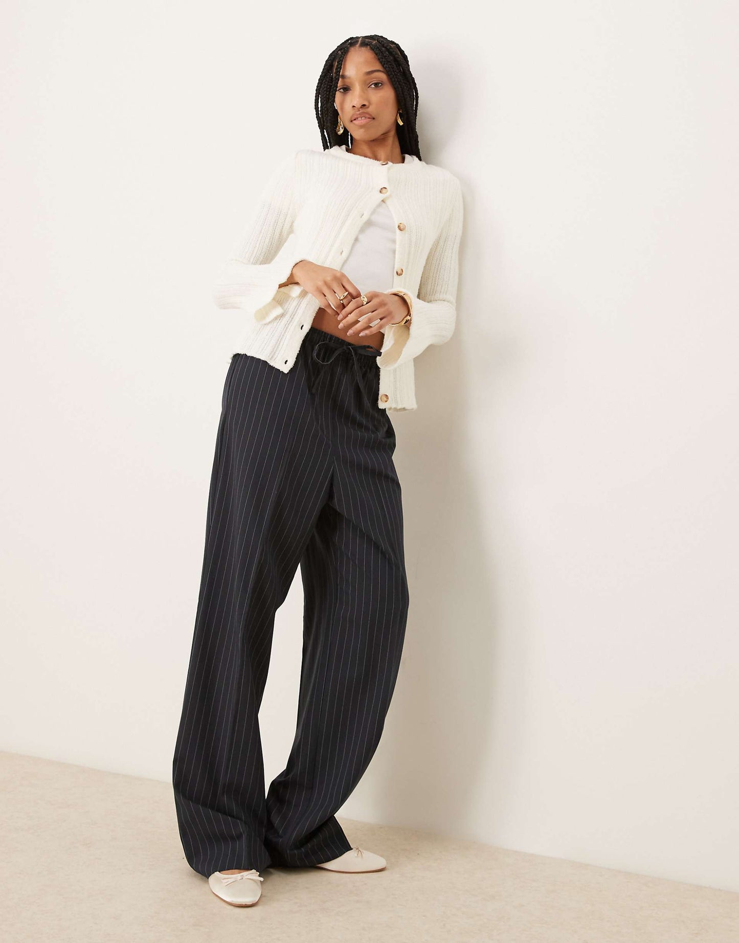 Tall Tailored Pull On Trousers