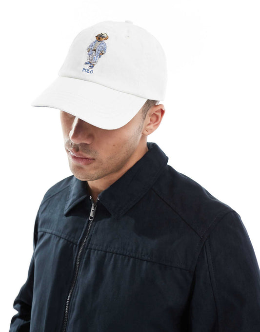 Sea Clubhouse Bear Logo Twill Baseball Cap