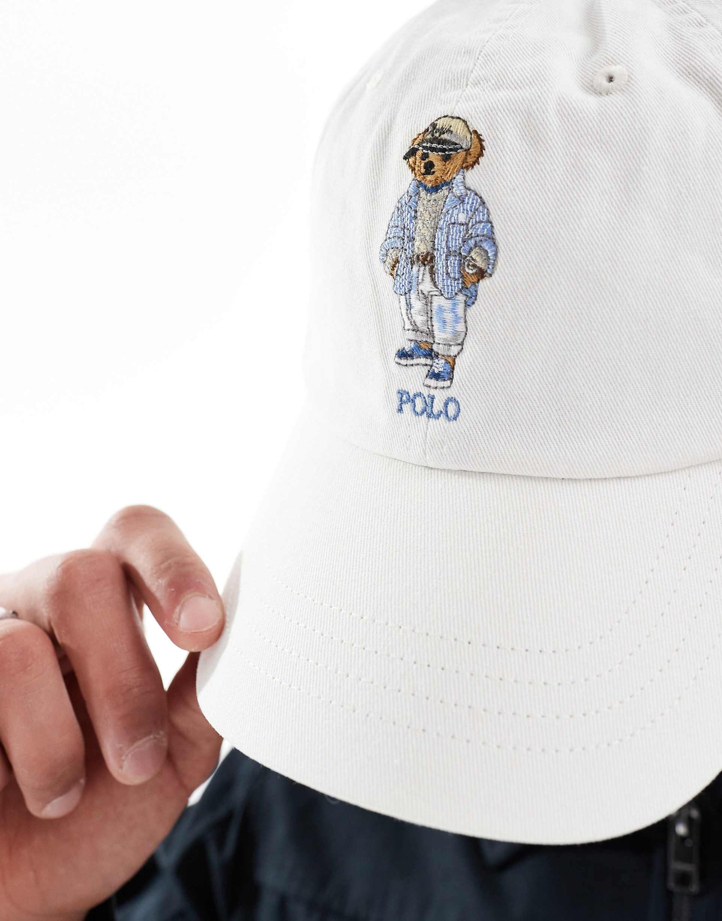 Sea Clubhouse Bear Logo Twill Baseball Cap