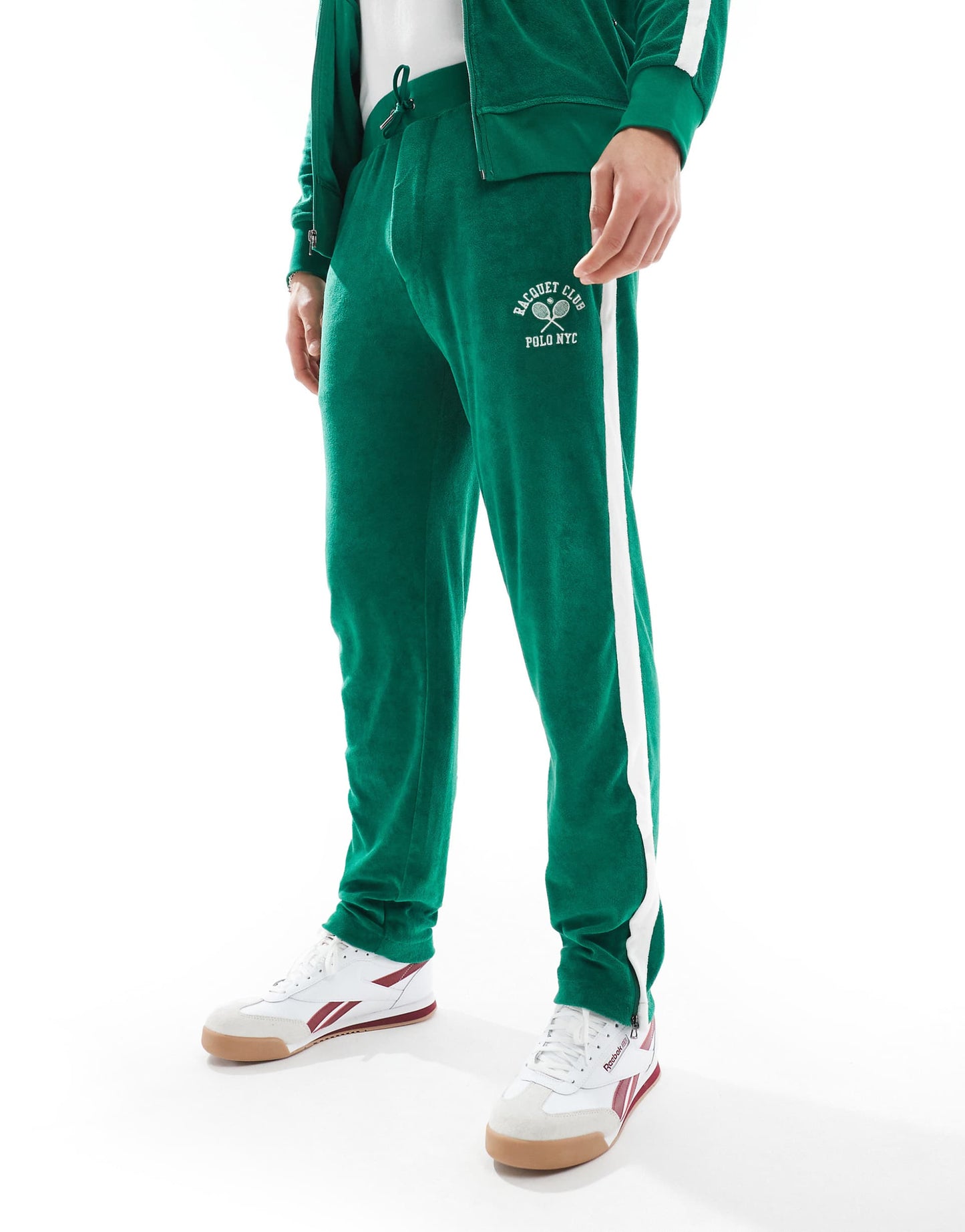 Tennis Club Cotton Terry Track Pants