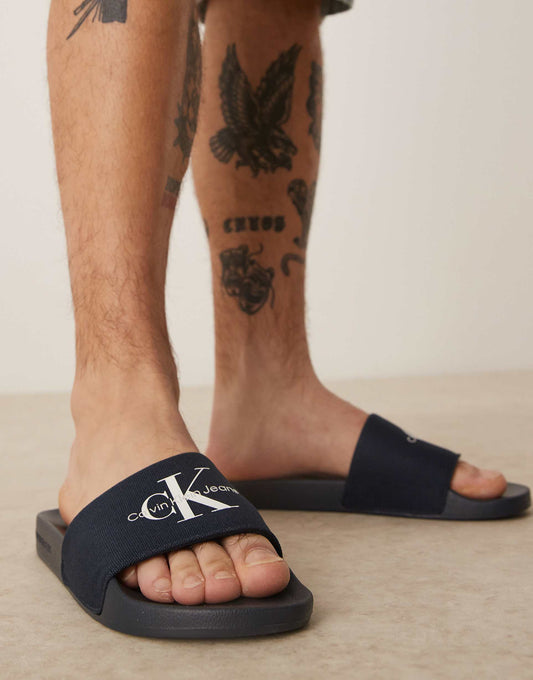 Jeans Large Logo Sliders