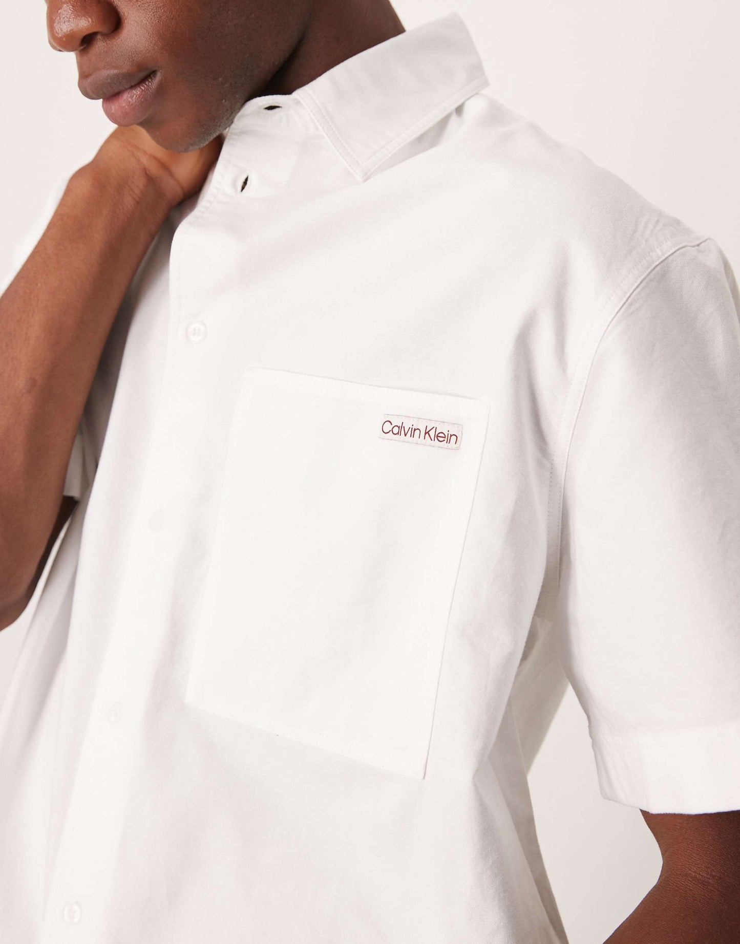 Jean Short Sleeve Oxford Shirt