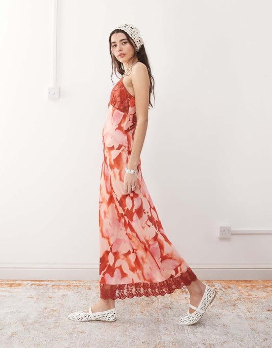 Maxi Cami Slip Dress