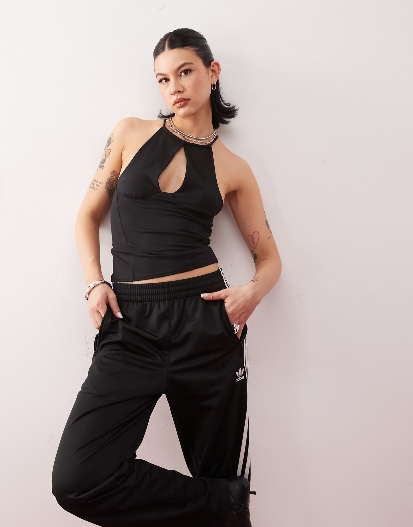 Halter Neck Ruched Drawstring Top